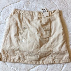 NWT Old Navy Tan Skort Size 12